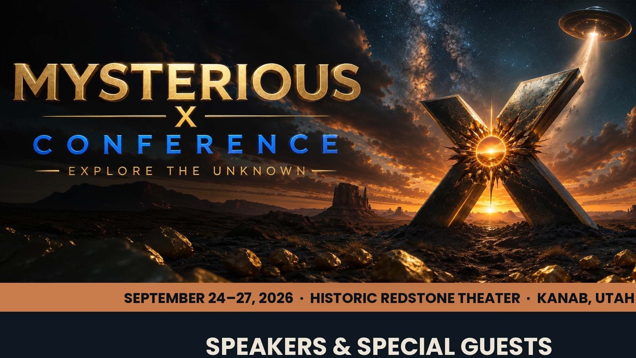 Mysterious X Conference Friday Day Pass